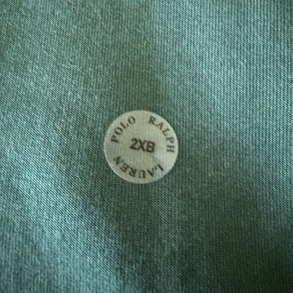 New Polo Ralph Lauren Color-Blocked Double Knit Hoodie Mens 2XB Big & Tall NWT - Picture 12 of 14